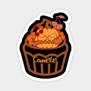 Halloween Canele Magnet