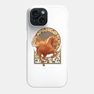 Warmy horse art Phone Case