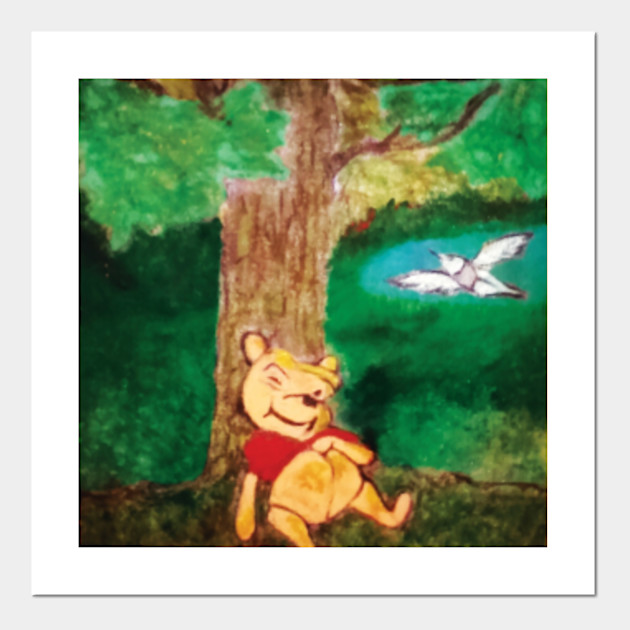 Winnie The Pooh Winnie The Pooh Posters And Art Prints Teepublic Uk