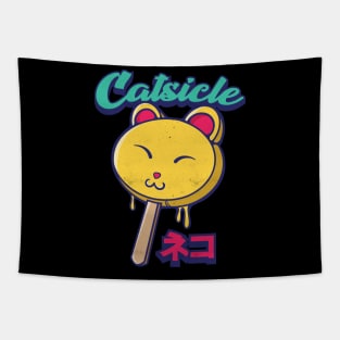 Catsicle Ice cream popsicle Tapestry