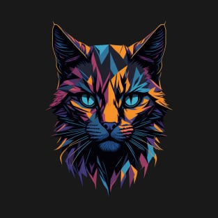 Cat wpap art T-Shirt