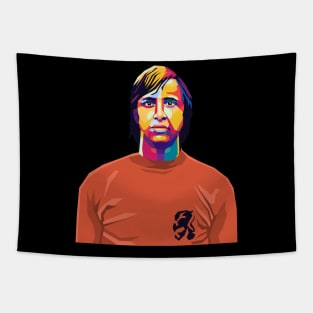 cruyff pop art Tapestry