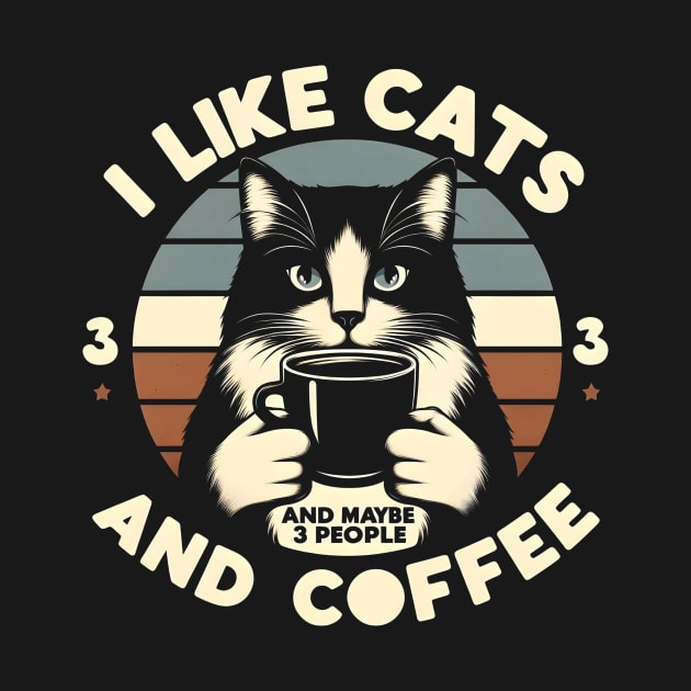 I like cats and coffee by Rizstor