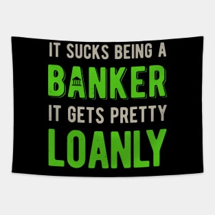 Banker Funny Gifts Tapestry