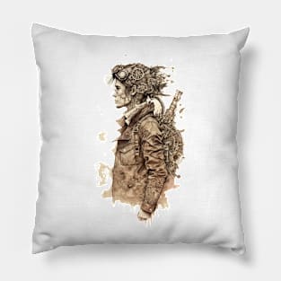 Steampunk Hacker - V1.03 Pillow