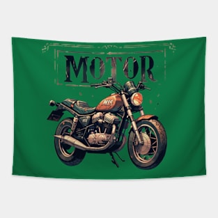 Retro motor Tapestry