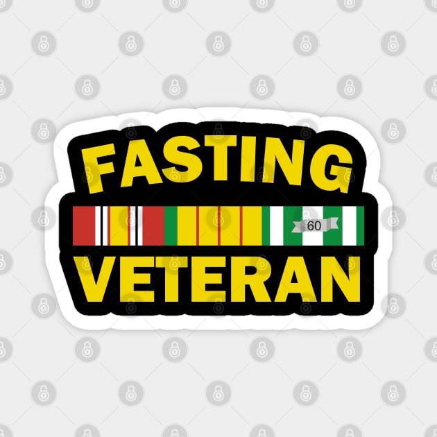 Fasting Veteran Magnet by CalledandChosenApparel