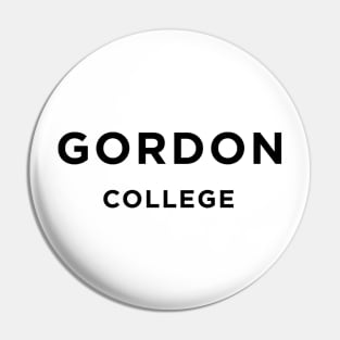 gordon college black Pin