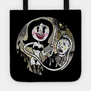 Beheadress  A Vintage Creepy  Rubber Hose cartoon Graphic Tote