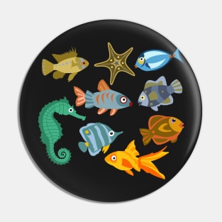 Tropical Fish Pin