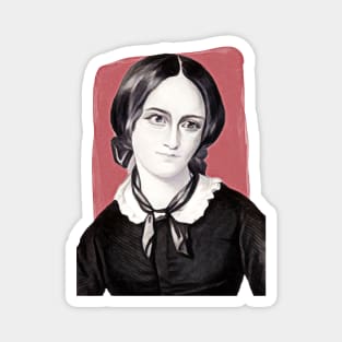 English Writer Emily Brontë illustration Magnet