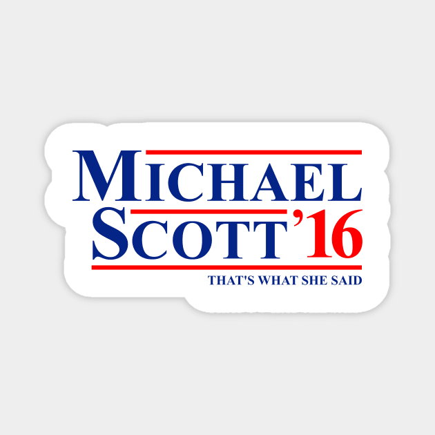 MICHAEL SCOTT 2016 THAT'S WHAT SHE SAID THE OFFICE Magnet by upcs