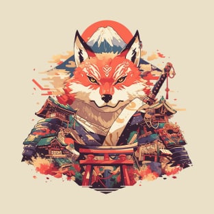 samurai fox T-Shirt