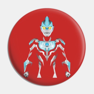 Ultraman Ginga (Low Poly Style) Pin