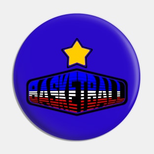 Basketball Star Pin