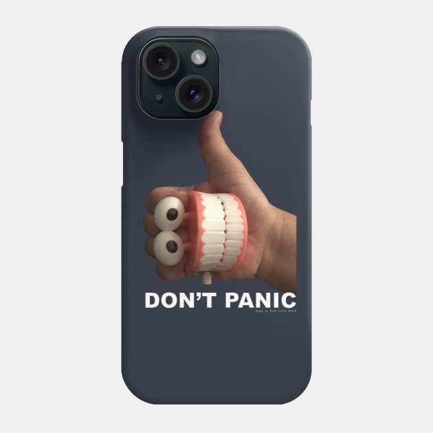 Don't Panic Phone Case by MikeCottoArt