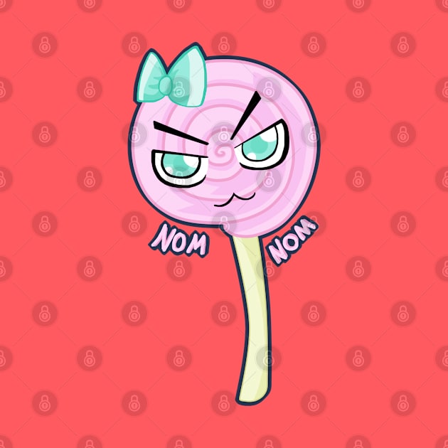 Lollipop Kawaii nom nom by Miss_Akane