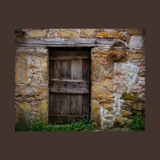 Door in Poffabro, North East Italy T-Shirt