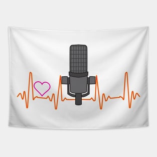 Awesome Podcast Heartbeat Podcaster Heart Beat Tapestry