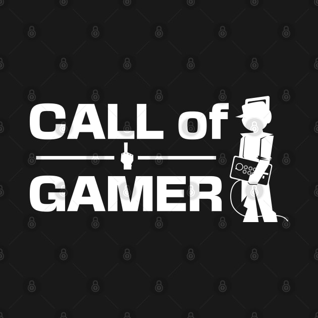 call of gamer white by Reydex