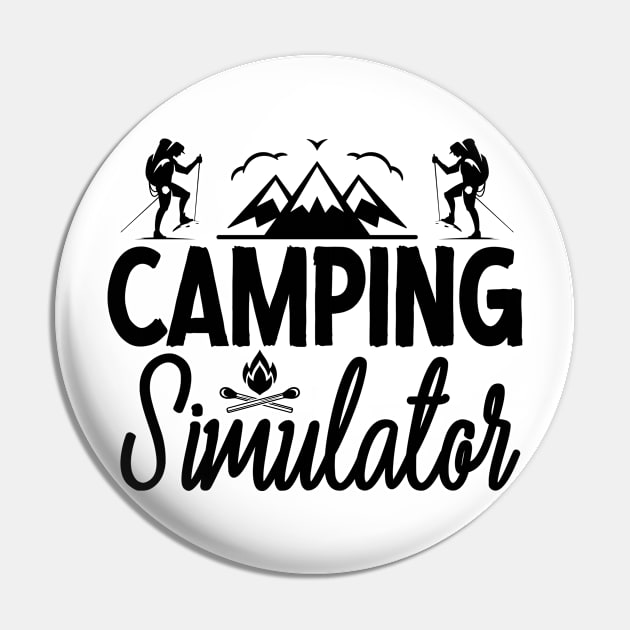 Camping simulator Pin by BunnyCreative