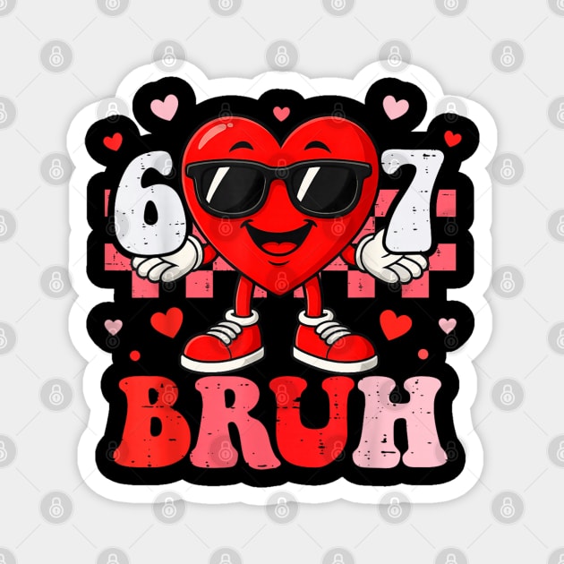 Bruh It's My 100 Days Of School Magnet by dtr_art