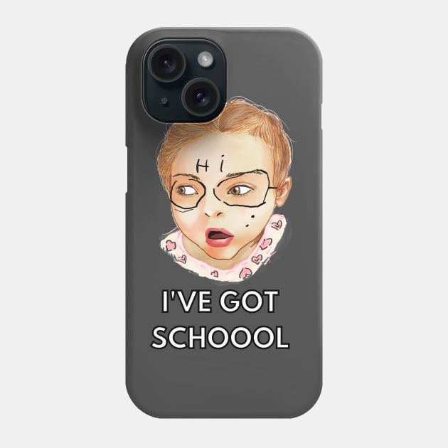 ive got school Phone Case by Moonwing