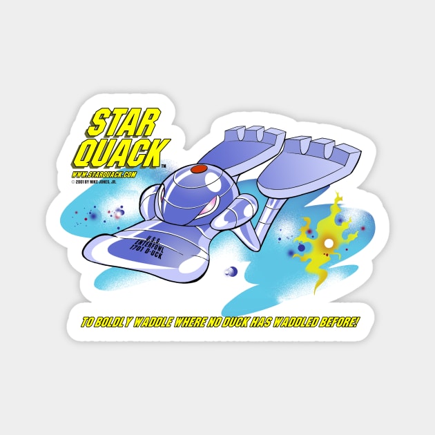 Star Quack Enterfowl Magnet by Big Hit Comics