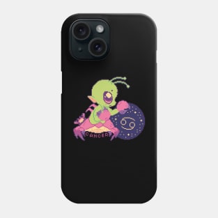 Cancer - Zodiac Alien Phone Case