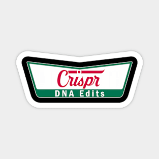 Crispr Dna Edits Scientist Biologist Magnet