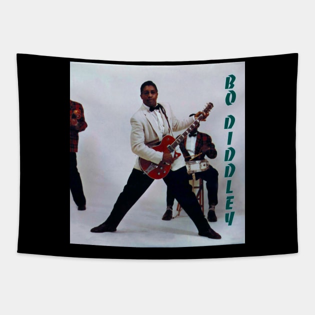 BO DIDDLEY Tapestry by The Jung Ones