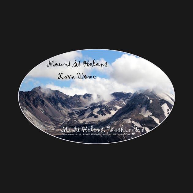 Mount St Helens lava dome 2 oval by DlmtleArt