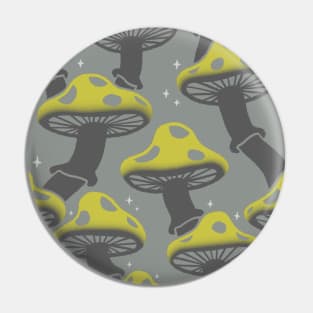 Sparkling Mushroom Pattern 2 Pin