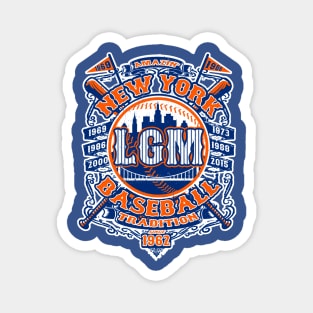 AMAZIN' LET'S GO METS!!! - LGM Magnet