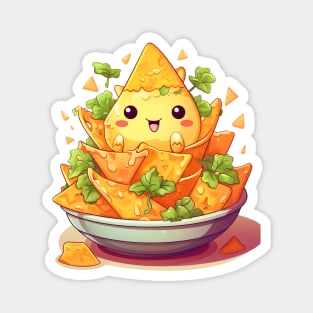 Cute Nachos Magnet