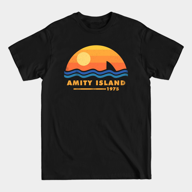 Discover Amity Island 1975 - Jaws - T-Shirt