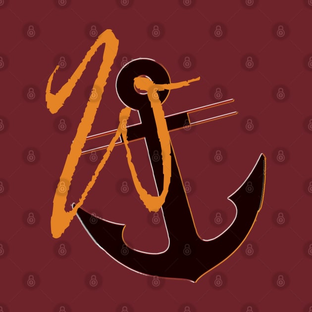 W anchor by TeeText