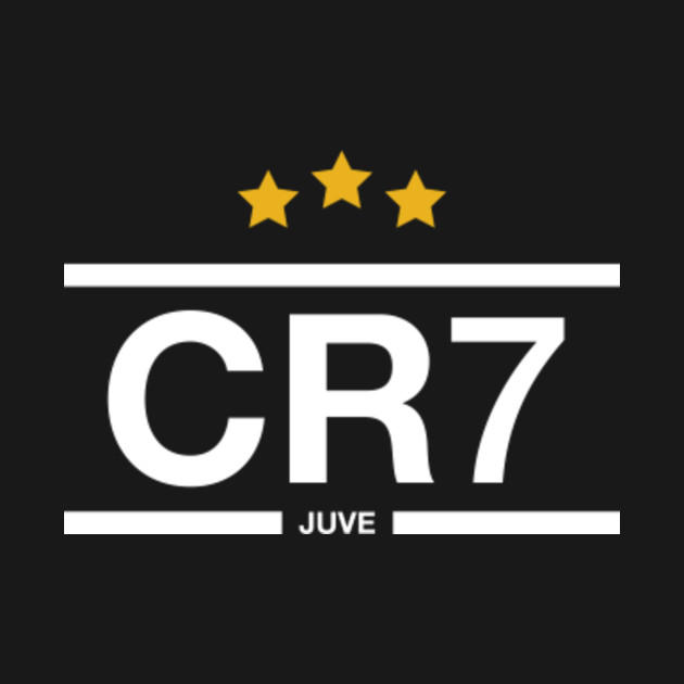 Cristiano Ronaldo (JUVE) - Cr7 - T-Shirt | TeePublic