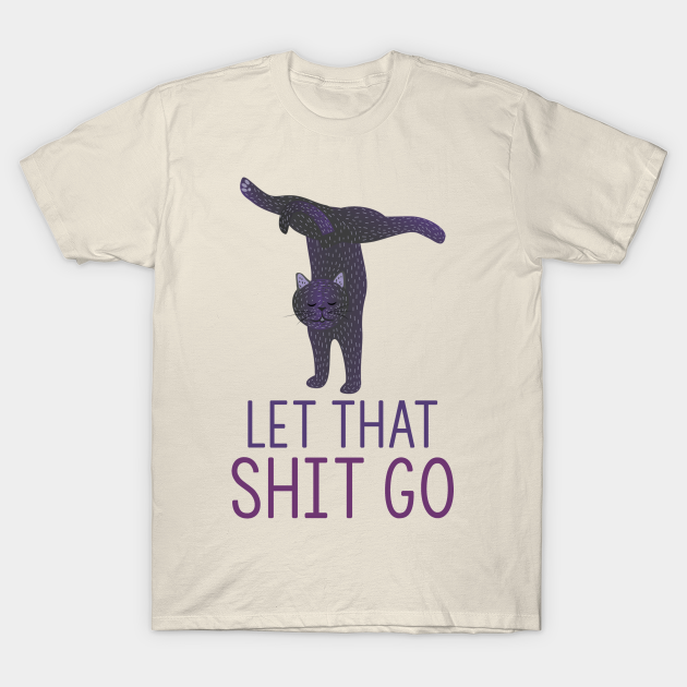 cat yoga t shirt