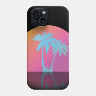 HEATWAVE-ECHOES OF A NEW DAWN #4 PALM & SUN Phone Case