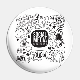 Social Media Pin