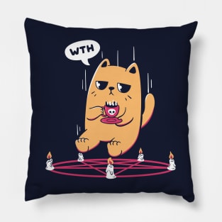 Summon The Orange Cat Pillow