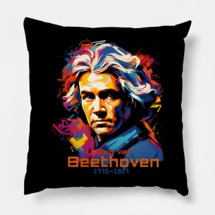 Pop Culture Beethoven Pillow