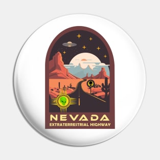 Nevada State | Extraterrestrial Highway Pin