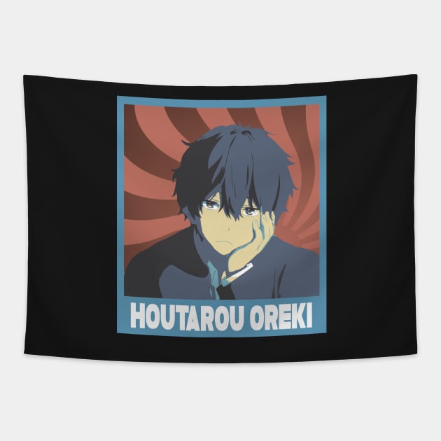 Hyouka_Oreki Houtarou Tapestry by sfajar