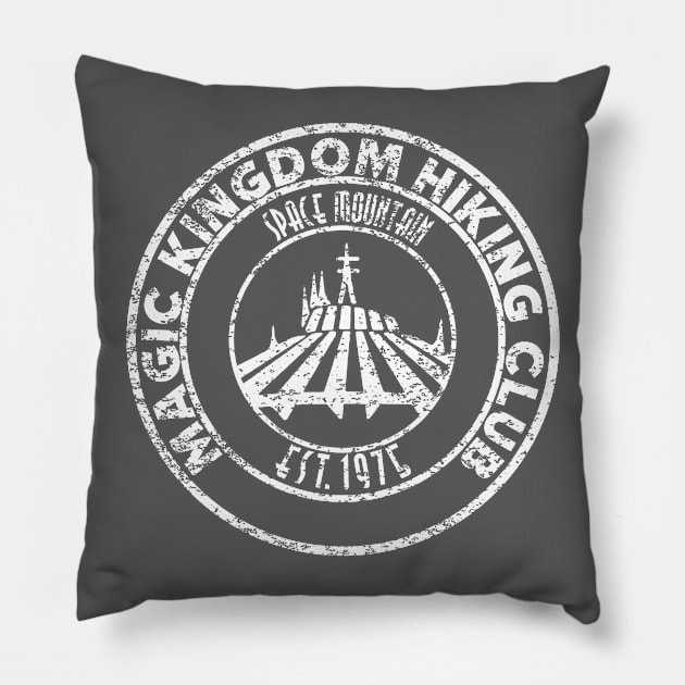 Magic Kingdom Hiking Club: Space 2 Pillow by CFieldsVFL