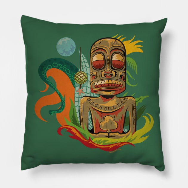 Tikilandia Jack Pillow by zerostreet