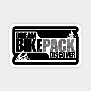 Dream Bikepack Discover Grey on Dark Color Magnet