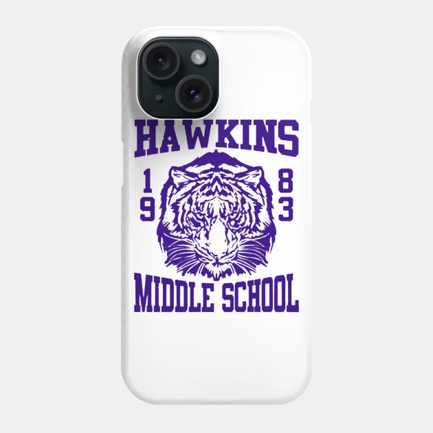 Hawkins Middle School Tigers 1983 Phone Case by VivianJM