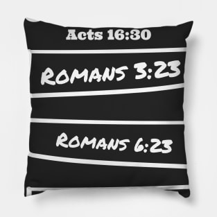 Romans Road to Salvation Pillow